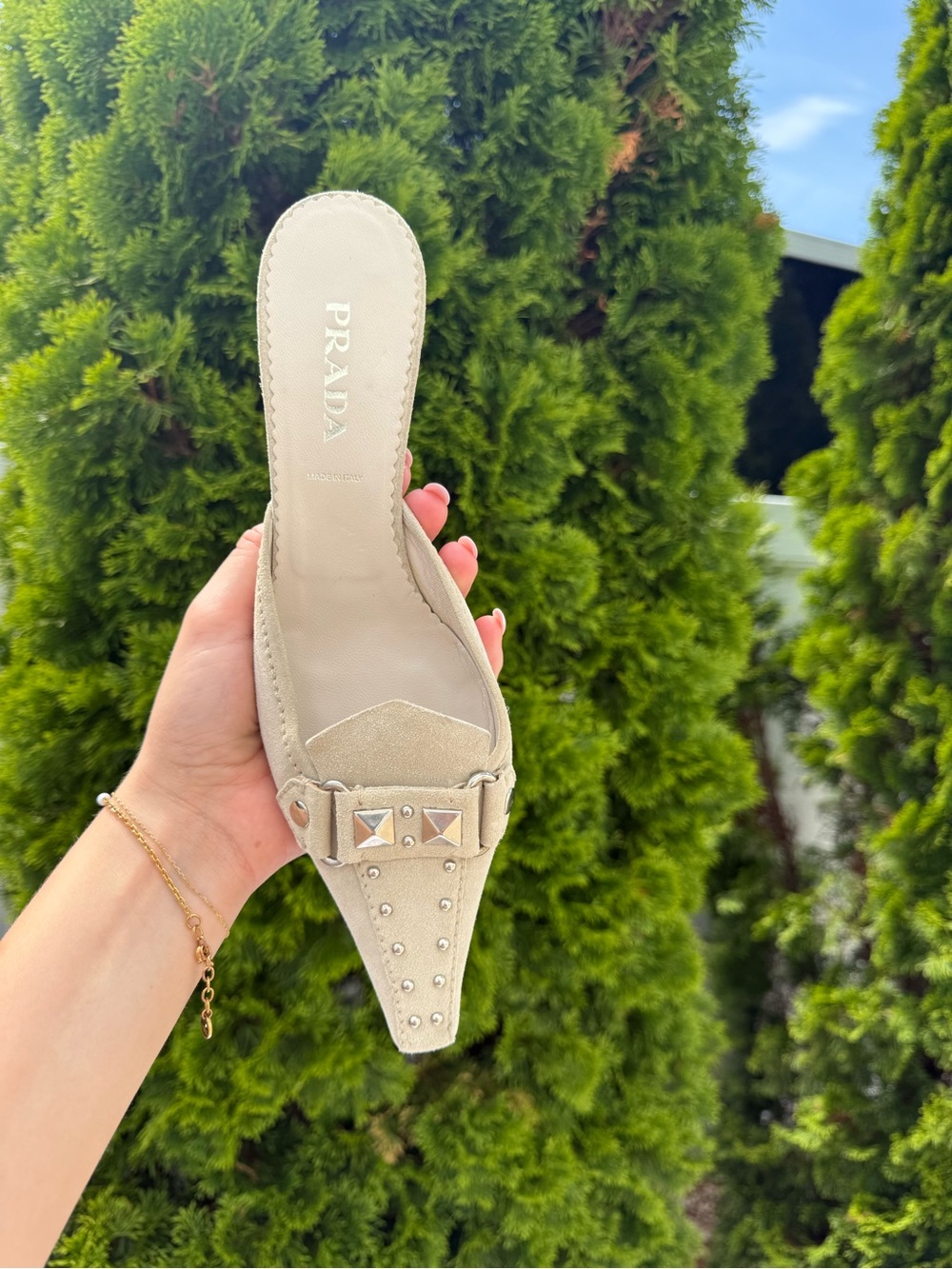 Vintage Prada Heels- 38.5 EU - Picture 4 of 11